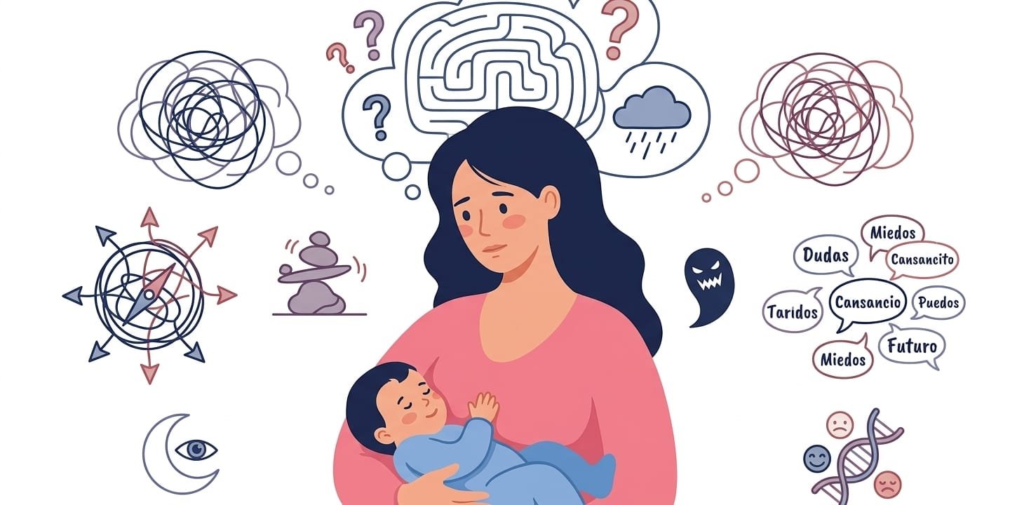 La realidad del posparto que nadie te cuenta: cuerpo, mente y expectativas vs. realidad