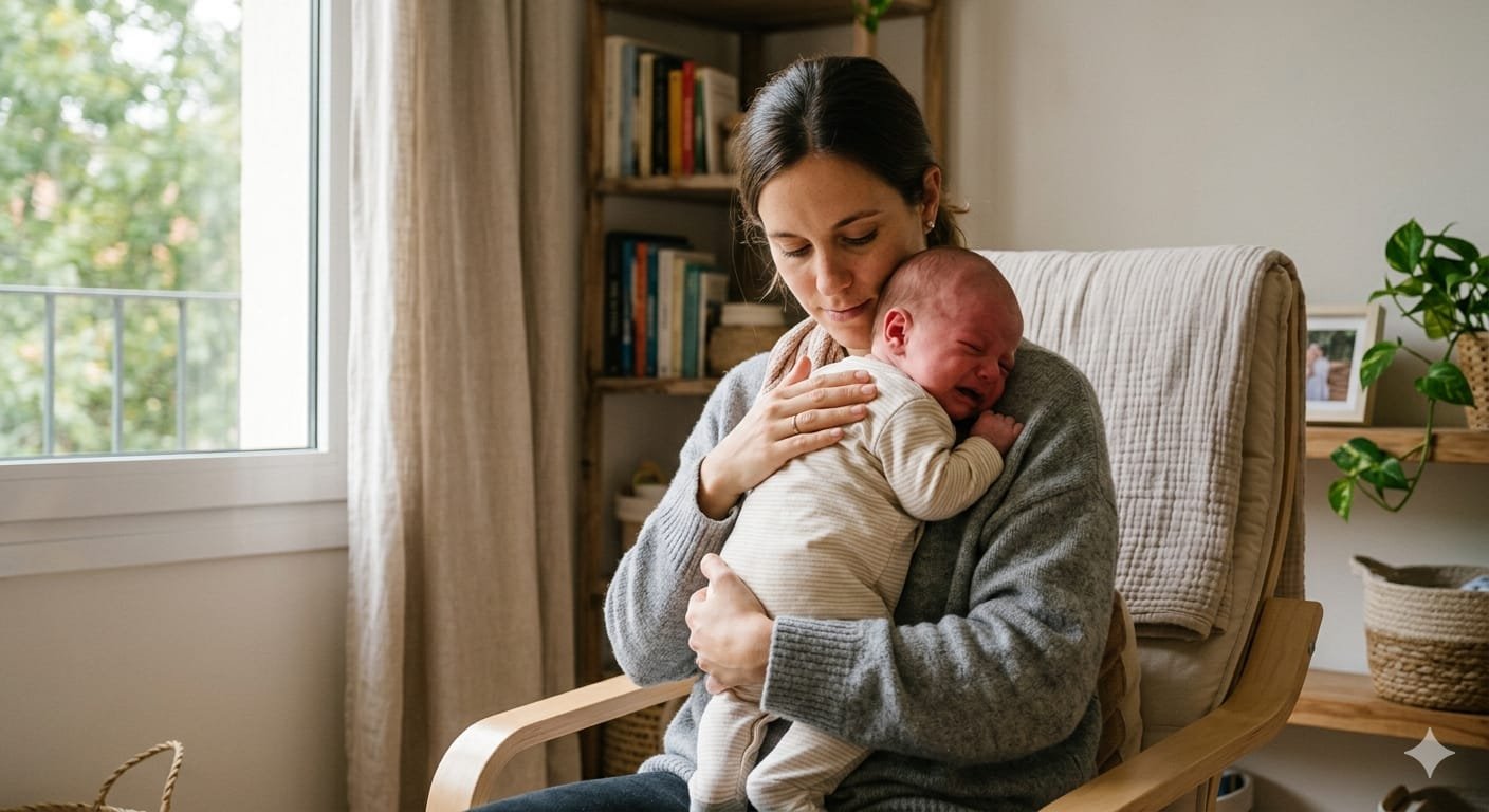 Cólicos en lactantes: qué son, por qué aparecen y cómo aliviar a tu bebé