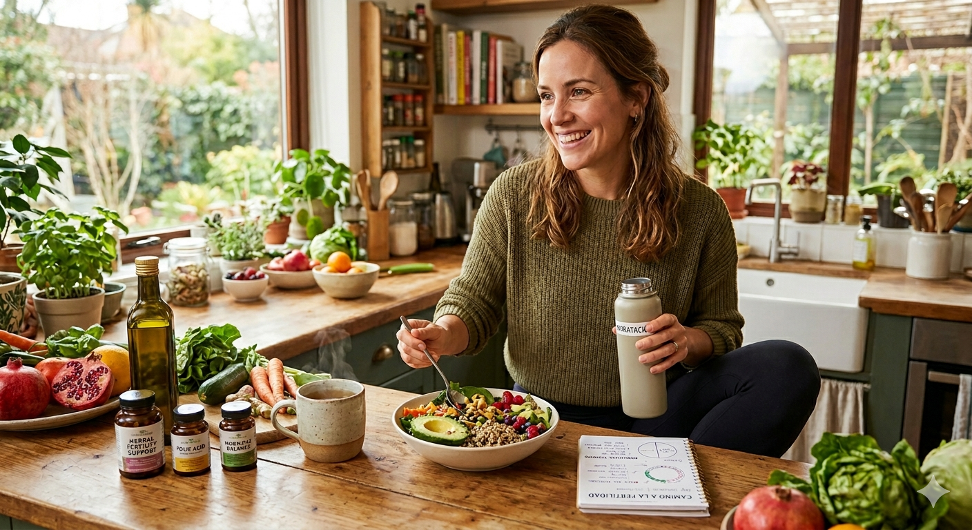 “Cómo mejorar la fertilidad femenina de forma natural: hábitos que ayudan a equilibrar las hormonas”